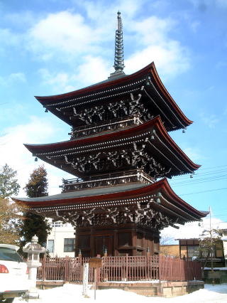 国分寺三重塔の写真