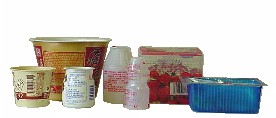 プラスチック製カップ類の写真画像