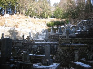 写真：宗猷寺墓地