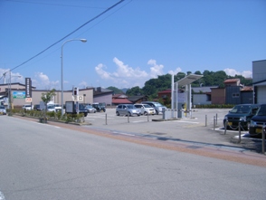 写真：不動橋駐車場