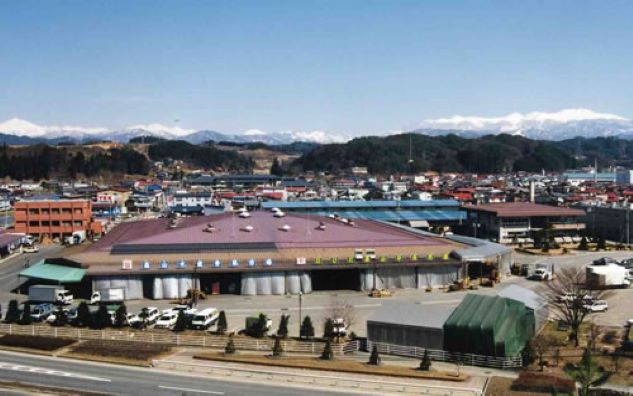 卸売市場全景写真