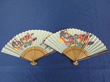 高山祭オリジナル扇子（闘鶏楽）の写真