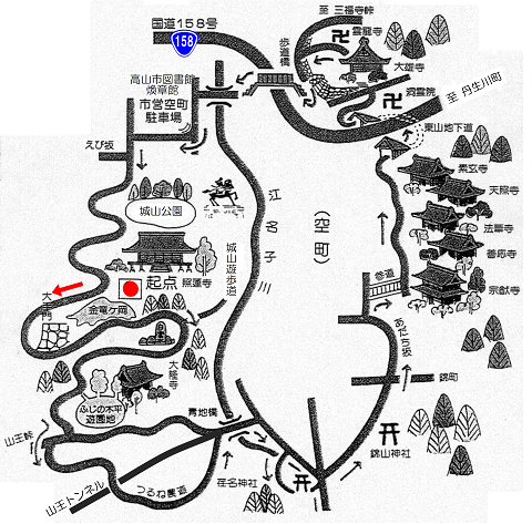 東山コース ルートマップ画像