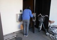 民生児童委員が高齢者のお宅を訪問