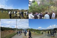 新火葬場建設検討委員会による候補地の現地視察