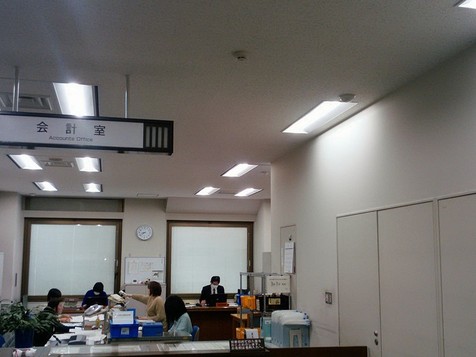 会計室 LED改修後 写真