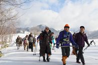 五色ヶ原の森散策の様子