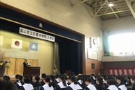 日枝中学校入学式