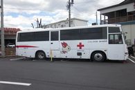 献血バスの画像