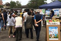 飛騨高山まるごとマルシェのようす