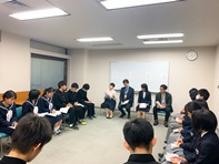 医師との語る会のようす