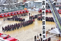 消防特殊訓練のようす