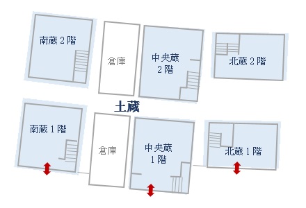 土蔵　平面図