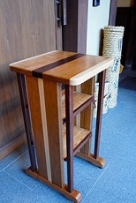 2022.12工業高校製作家具（ハイテーブル）