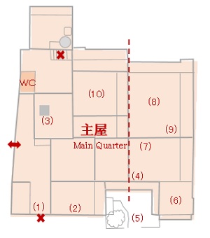 main quarter floor plan