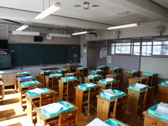 新宮 改修前 教室