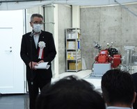 完成式典のようす