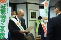 メッセージ伝達のようす