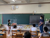 「まるごと飛騨の日」学校給食のようす