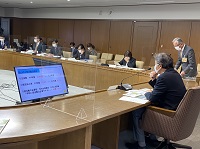 写真：総合教育会議のようす