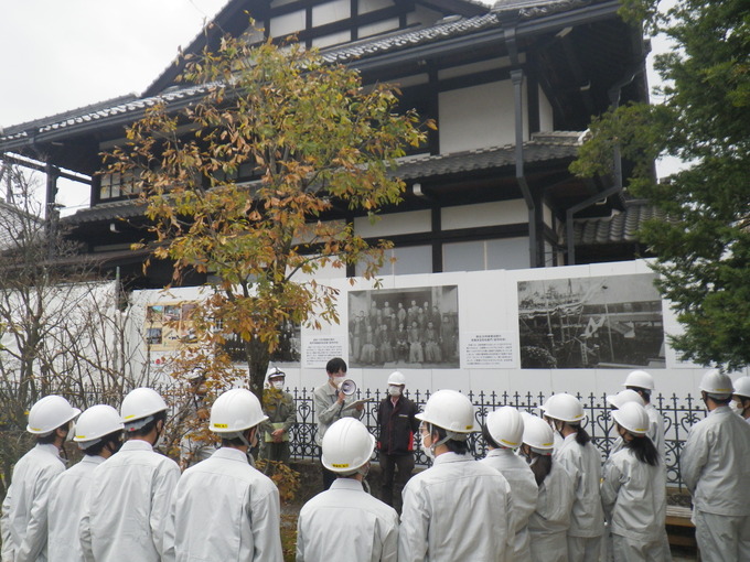 高校生 現場見学会写真
