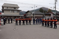 受渡式のようす