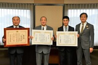 受賞報告会のようす