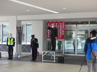 出発式のようす