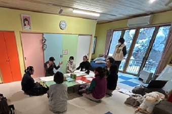 NPO 法人 la casetta（ラ カゼッタ）との意見交換会のようす