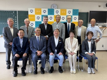 高山市連合長寿会との意見交換の様子