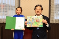 賞状伝達式のようす