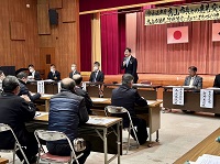 写真：意見交換会の様子