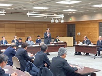 写真：農政に関する意見交換のようす