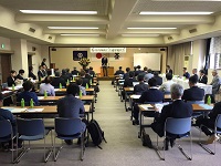 高山西商工会総代会の様子