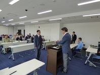 委嘱式の様子
