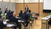 中部縦貫上宝・奥飛騨建設促進協力会総会の様子