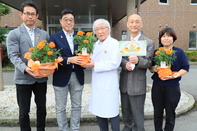 オレンジガーデニングプロジェクトの様子