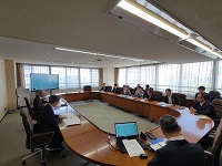 中部地方整備局での要望面談の様子