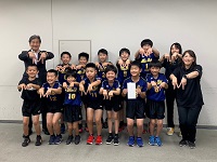 全日本バレーボール小学生大会に出場するmatesboyバレーボールクラブのみなさん