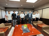 市長面談の様子