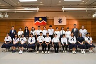海外派遣結団式の様子
