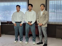 世界大会・全国大会に出場する田島兄弟