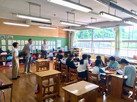 児童交流の様子