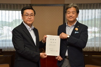 アドバイザー委託式の様子