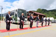 乗鞍スカイライン開通式の様子
