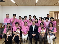 市長と座談会を行った飛騨高山わらべうたの会のみなさん