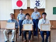 感謝状贈呈の様子