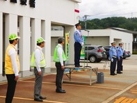 交通安全運動の様子