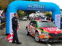 M.C.S.Cラリーハイランドマスターズ2024セレモニアルスタートでの様子