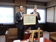市長面談の様子